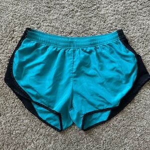 SOFFE Women’s Teal and Black Athletic Shorts
